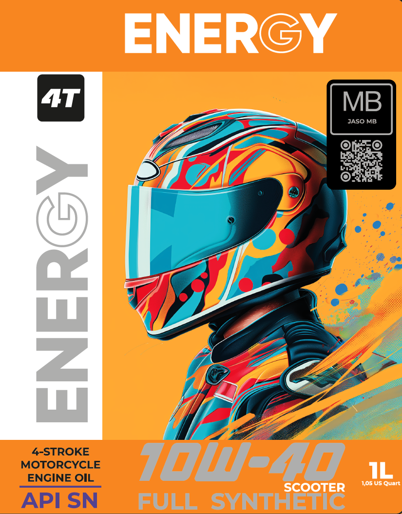 ENERGY 10W-40 SCOOTER API SN JASO MB – Energy